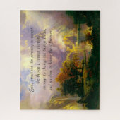 Rocheuses sérénité prière jigsaw puzzle (Vertical)