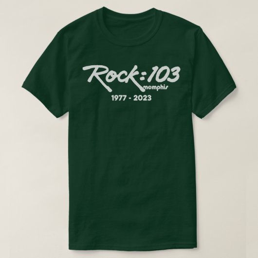 Rock 103 est Dead TShirt (Design devant)