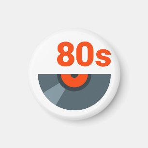 Rock 1980s Music Record Magneet