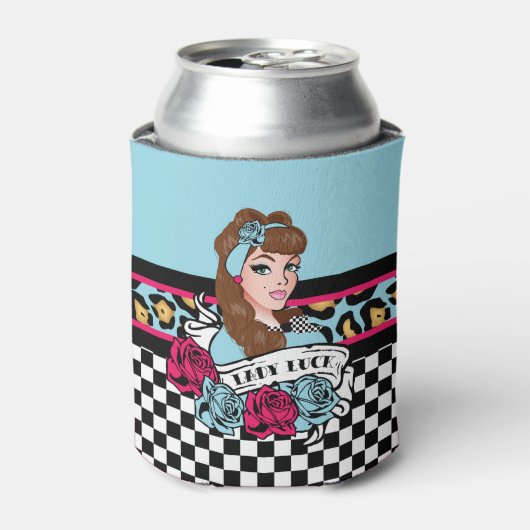 Rock-A-Billy, Pin-up Blikjeskoeler (Blikje Voorkant)