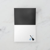 Rock a bye Baby Rock Star Bedankt kaarten (Binnen)