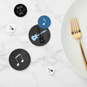 Rock a Bye Rockstar Baby shower Confetti