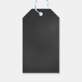 Rock a bye Rockstar Baby shower Gift Label Cadeaulabel (Achterkant)