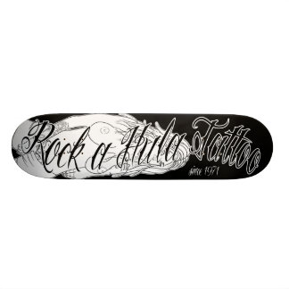 Rock a Hula Tattoo Skateboard