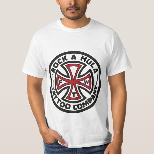 Rock a Hula Tattoo T-shirt (Voorkant)