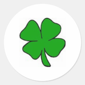 Rock-a-Shamrock Ronde Sticker