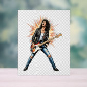 Rock acrylic sign acryl bord (Neutraal)