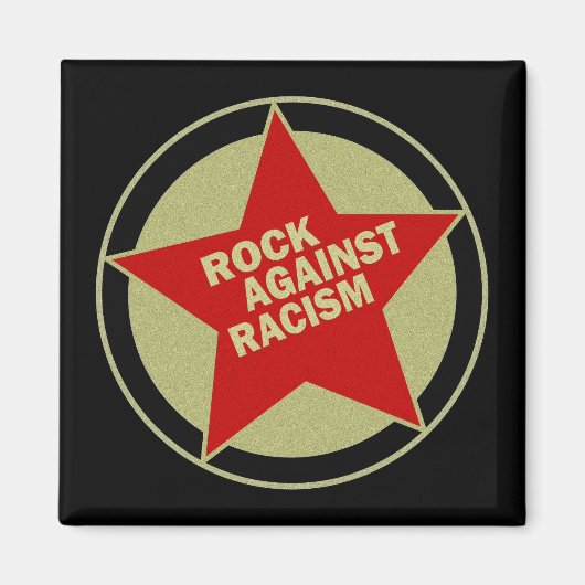 Rock Against Racism Magneet (Voorkant)