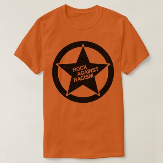 Rock Against Racism T-shirt (Design voorkant)