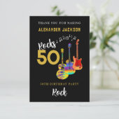 Rock and Roll 50e anniversaire Merci de fête (Debout devant)