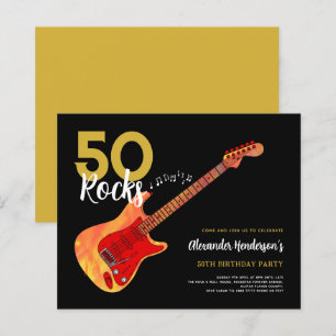 Rock and Roll 50ste verjaardagsfeestje 50 stenen
