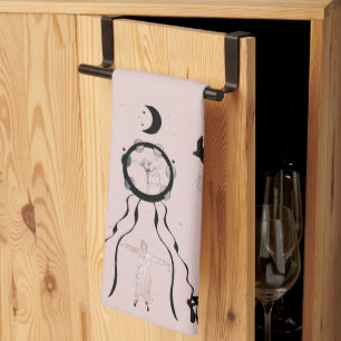 Rock and Roll Ballerina II Theedoek