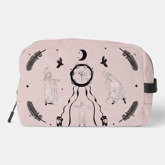 Rock and Roll Ballerina II Toilettasje (Achterkant)