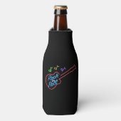 "ROCK AND ROLL" EST ICI POUR RESTER GLACIÈRE BOTTL (Bottle Devant)