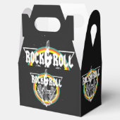 Rock and Roll Favor Box Bedankdoosjes (Geopend)