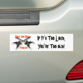Rock and Roll Forever Bumpersticker (Op auto)