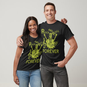 Rock and Roll Forever, Grappige jaren 80 Rock T-shirt