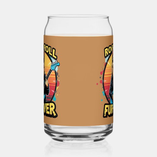 Rock and Roll German Shepherd'Art Retro Sunset (Droite)