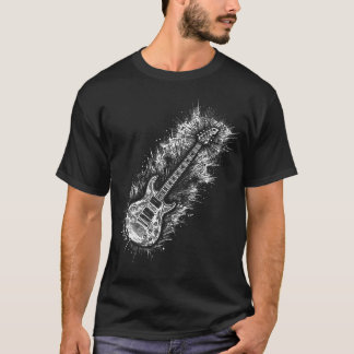 Rock And Roll Gitaar Vintage Rock T-shirt