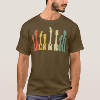 Rock and Roll Guitars Acoustic Guitars musician Ro T-shirt