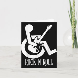 Rock and Roll Handicap Parking Grappig Akoestisch Kaart