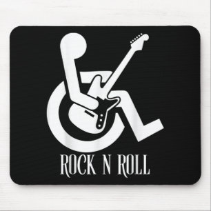 Rock and Roll Handicap Parking Grappig Akoestisch  Muismat