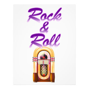 Rock and Roll Jukebox Foto Afdruk