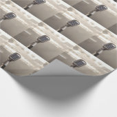 Rock And Roll Microphone Cadeaupapier (Hoek)