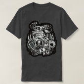 Rock and Roll Music Guitar Lover Mannen Wome T-shirt (Design voorkant)