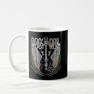 Rock And Roll Muziek Gitaar Koffiemok
