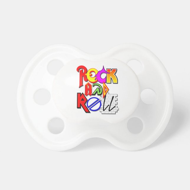 Rock and Roll Pacifier Speen (Voorkant)