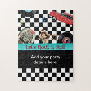 Rock and Roll Puzzel