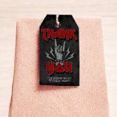Rock and Roll - Rock thema Cadeaulabel
