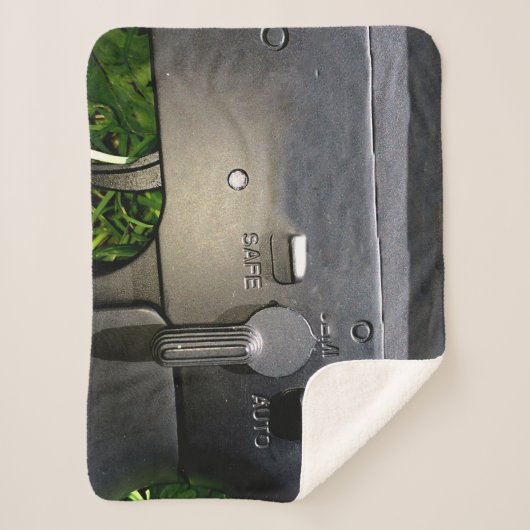 ROCK AND ROLL SHERPA DEKEN (Voorkant)