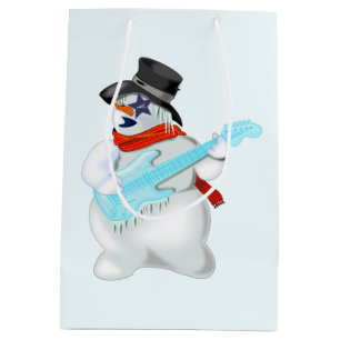Rock and Roll Sneeuwman Cadeautas
