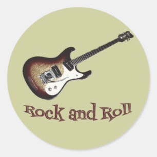 Rock and Roll Sticker