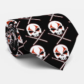 Rock and Roll Stropdas Death Metal Stropdas Aanpas (Opgerold)