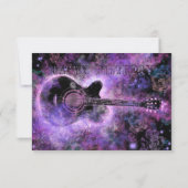 Rock and Roll Verjaardag Kaart (Achterkant)