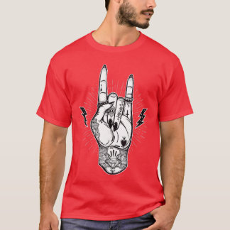 Rock And Rollshirt Festival Art Duivelse Horentatt T-shirt