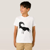 Rock Art Saharan Antelope T-shirt (Voorkant volledig)