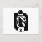 Rock Astronaut Briefkaart (Voorkant)