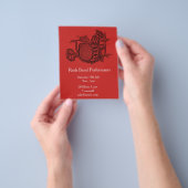 Rock band flyer (Hand)