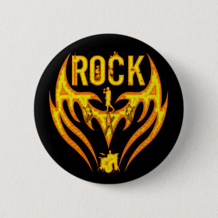 ROCK BAND RONDE BUTTON 5,7 CM