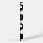 Rock Band Silhouette Pattern.w Black BG Case-Mate iPhone Case (Achterkant / Rechts)