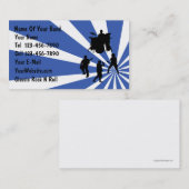 Rock Band Visitekaartjes (Voorkant / Achterkant)