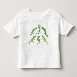 Rock beklimt Geckos. Kleuter T-shirt