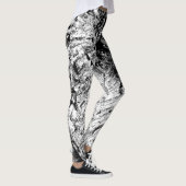 Rock Black en White Leggings (Rechts)