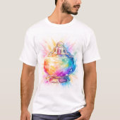 Rock Bloeiend T-shirt (Voorkant)