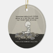 Rock Bottom Keramisch Ornament (Links)