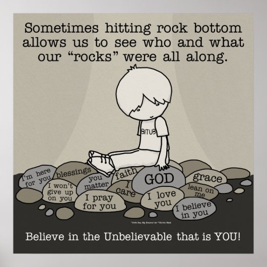 Rock Bottom Poster (Voorkant)